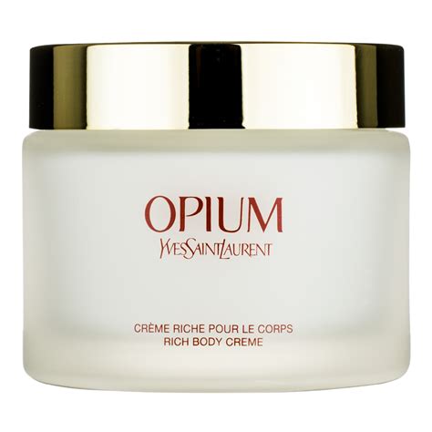 ysl opium moisturiser|YSL opium rich body cream.